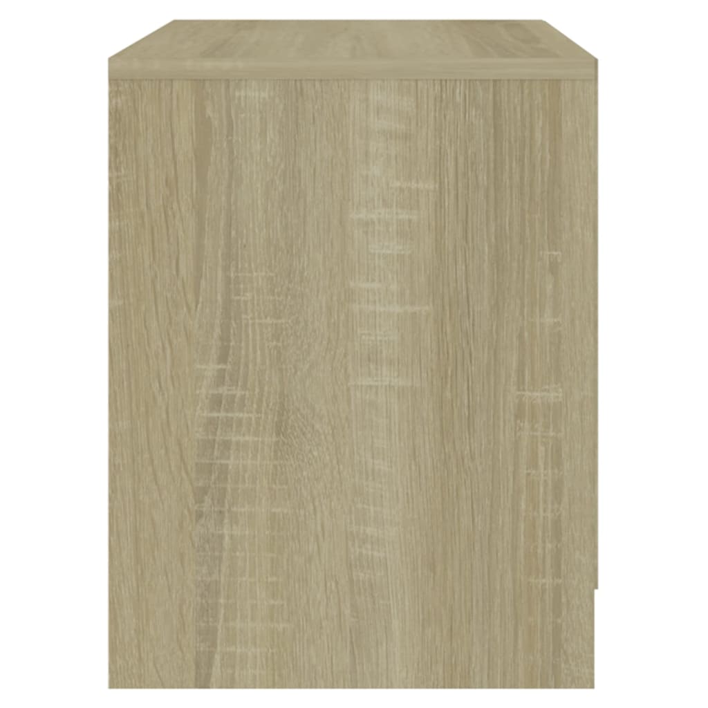vidaXL Κομοδίνο Sonoma Δρυς 45x34,5x44,5 εκ. από Επεξεργασμένο Ξύλο