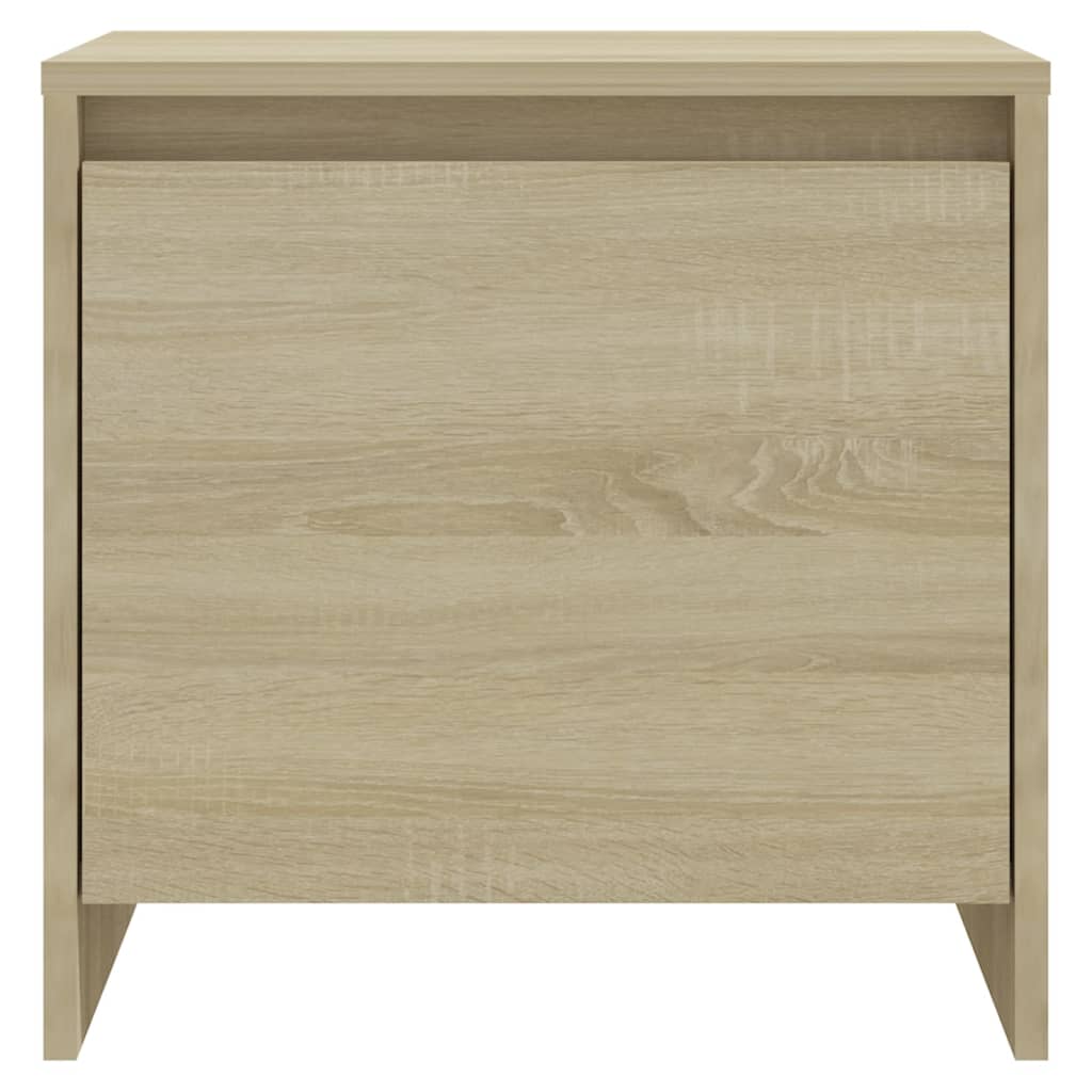 vidaXL Κομοδίνο Sonoma Δρυς 45x34x44,5 εκ. από Επεξεργασμένο Ξύλο