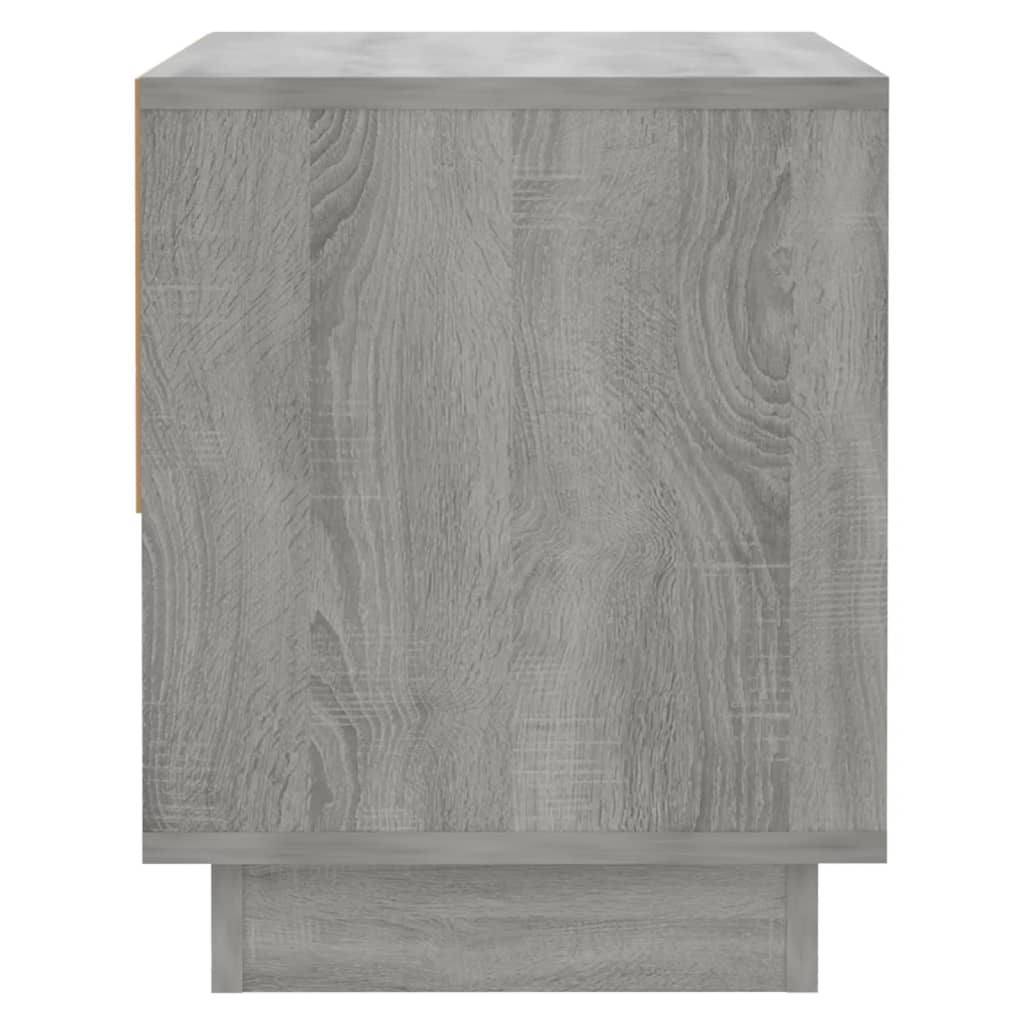 vidaXL Κομοδίνα 2 τεμ. Γκρι Sonoma 45x34x44 εκ. από Επεξεργασμένο Ξύλο