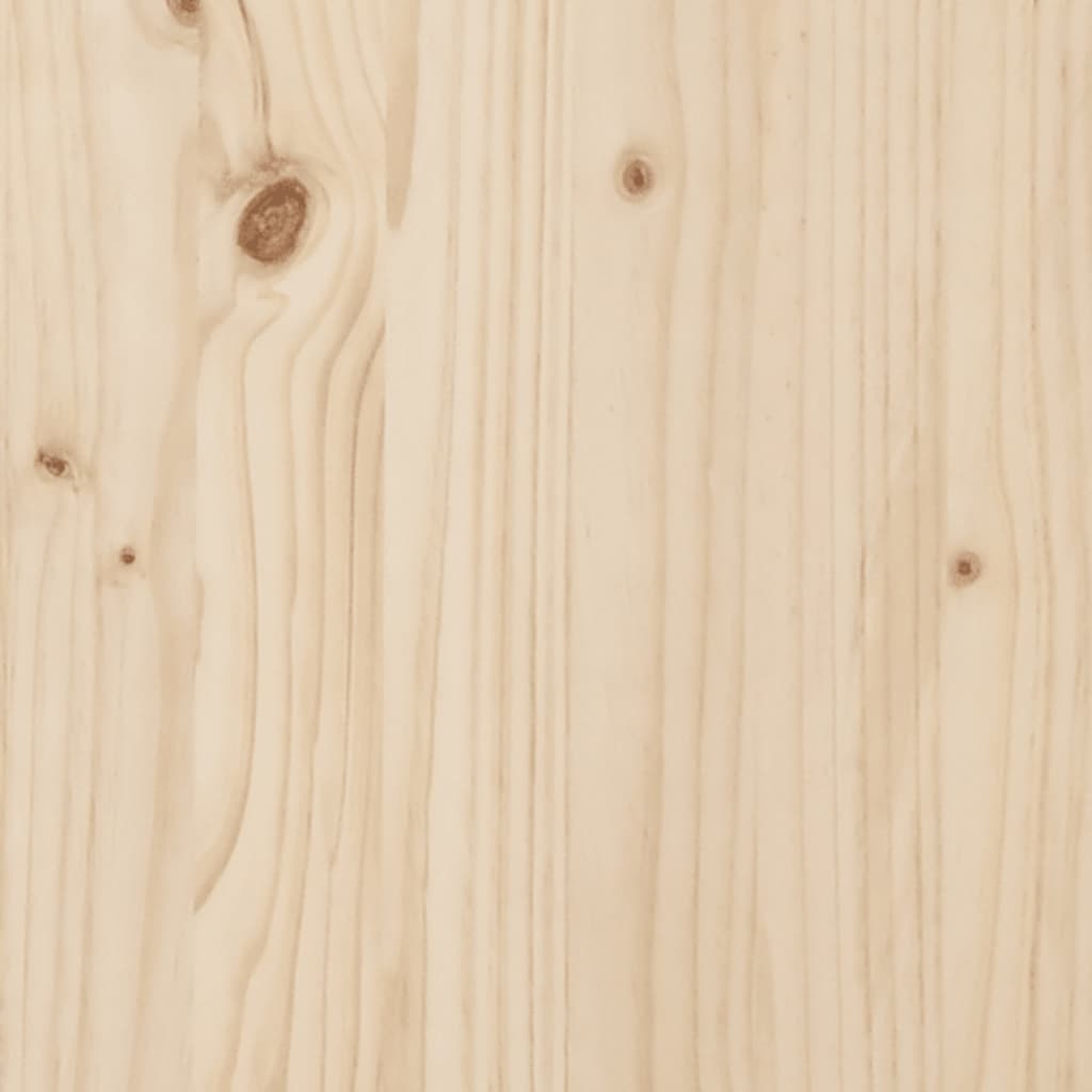 vidaXL Κομοδίνα 2 τεμ. 40 x 34 x 40 εκ. από Μασίφ Ξύλο Πεύκου