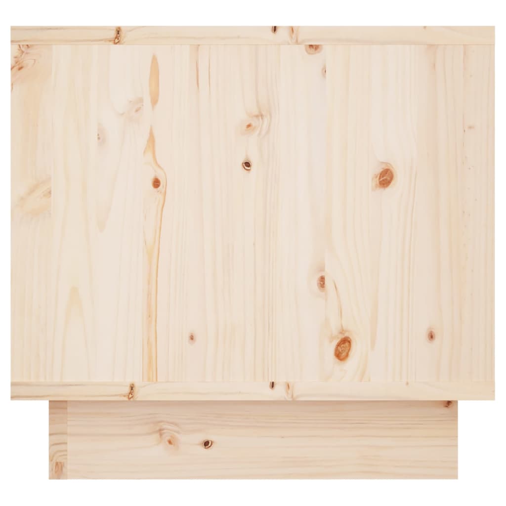 vidaXL Κομοδίνα 2 τεμ. 35 x 34 x 32 εκ. από Μασίφ Ξύλο Πεύκου