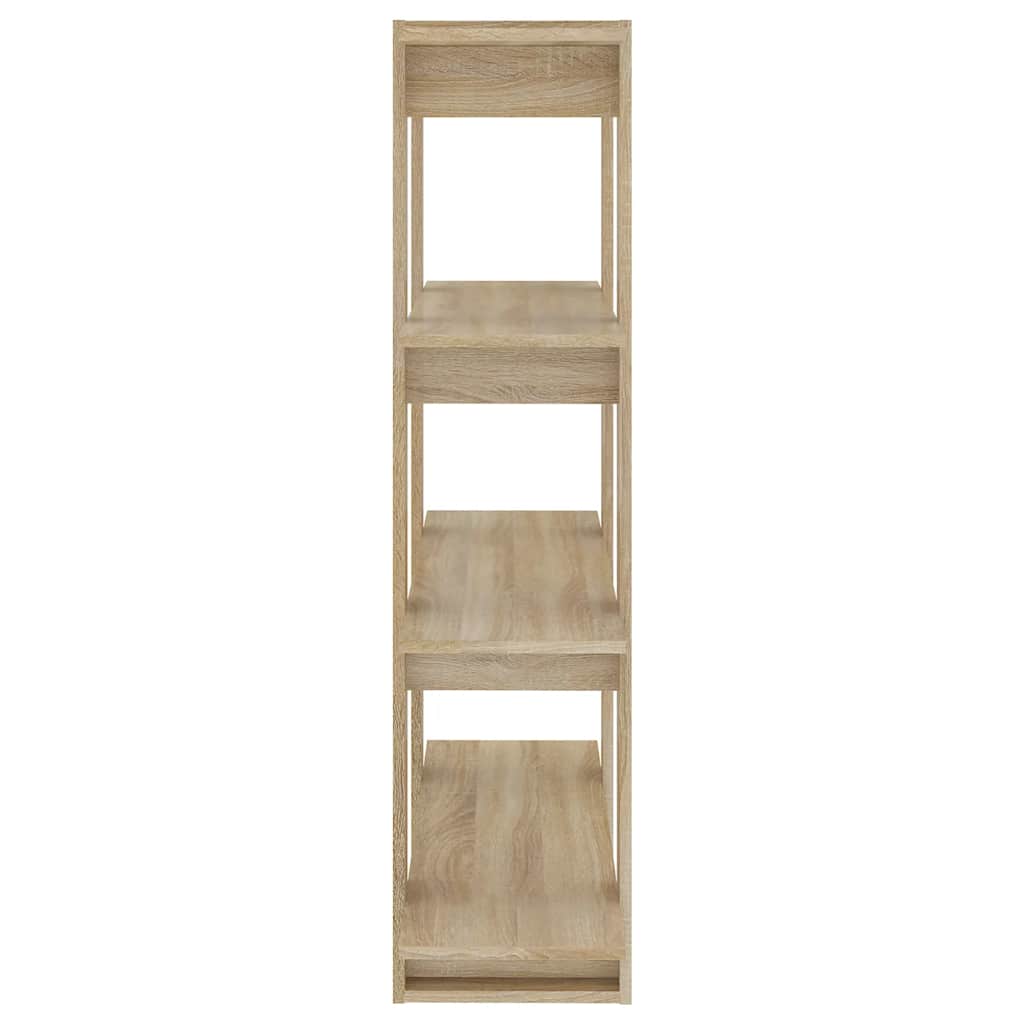 vidaXL Βιβλιοθήκη/Διαχωριστικό Χώρου Sonoma Δρυς 100 x 30 x 123,5 εκ.