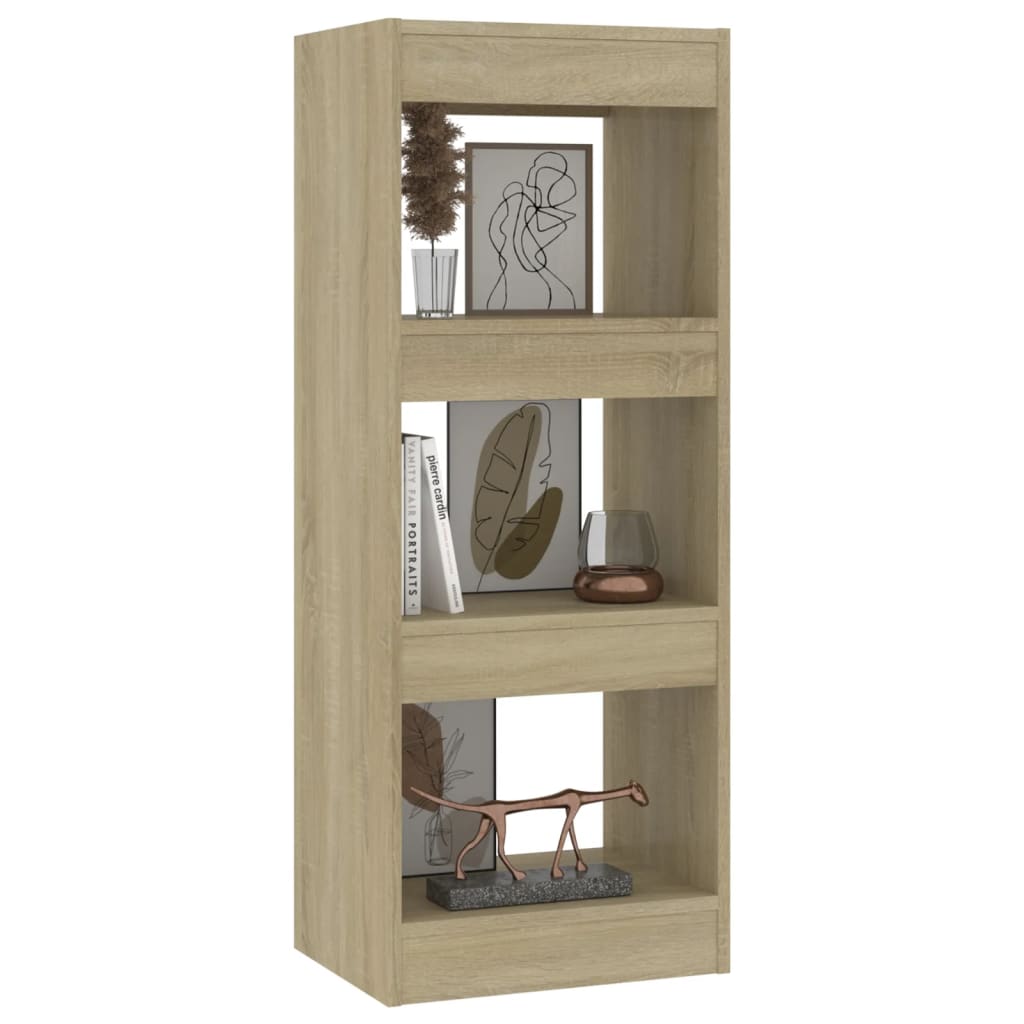 vidaXL Βιβλιοθήκη/Διαχωρ. Χώρου Sonoma Δρυς 40x30x103 εκ. Επεξ. Ξύλο