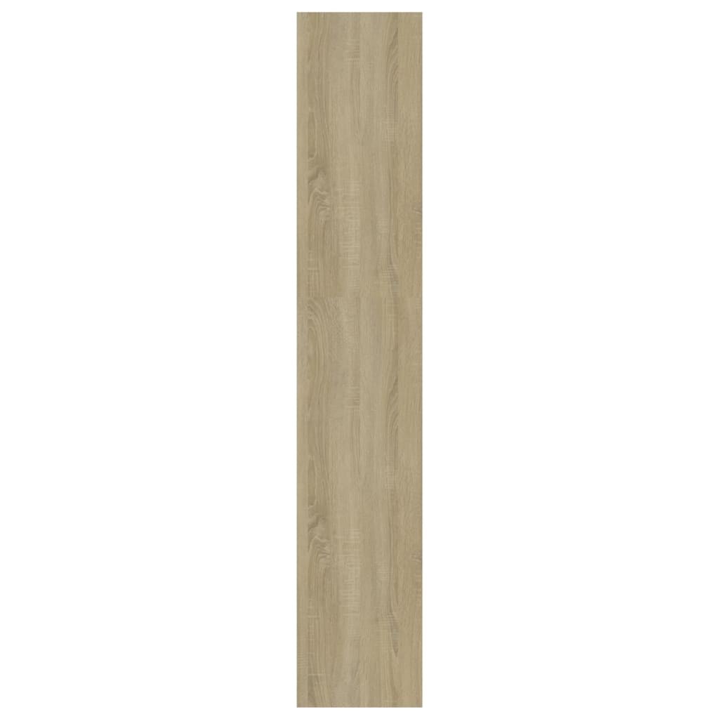 vidaXL Βιβλιοθήκη/Διαχωριστικό Sonoma Δρυς 80x24x192 εκ. Επεξ. Ξύλο