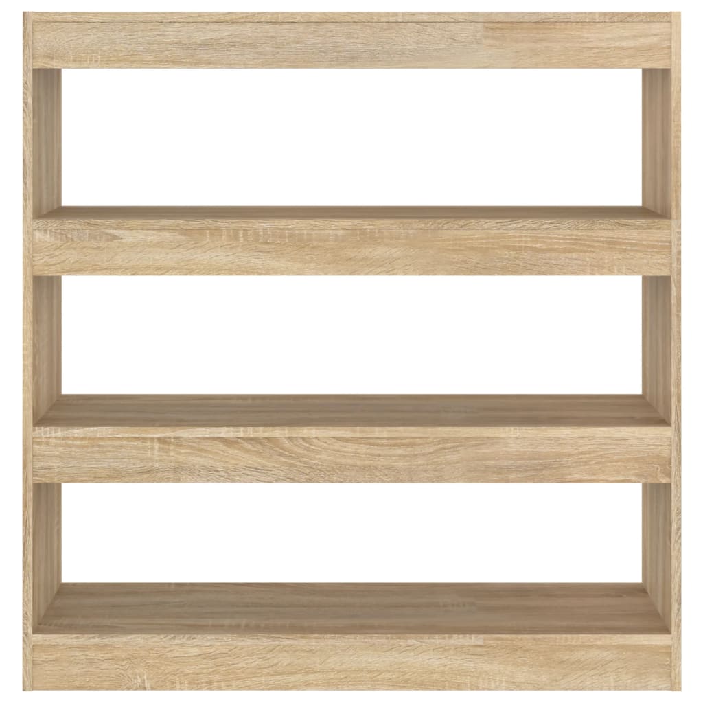 vidaXL Βιβλιοθήκη/Διαχωριστικό Χώρου Sonoma Δρυς 100 x 30 x 103 εκ.