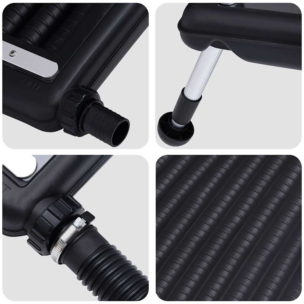 vidaXL Πάνελ Θέρμανσης Πισίνας Κυρτά Ηλιακά 3 τεμ. 110 x 65 εκ.