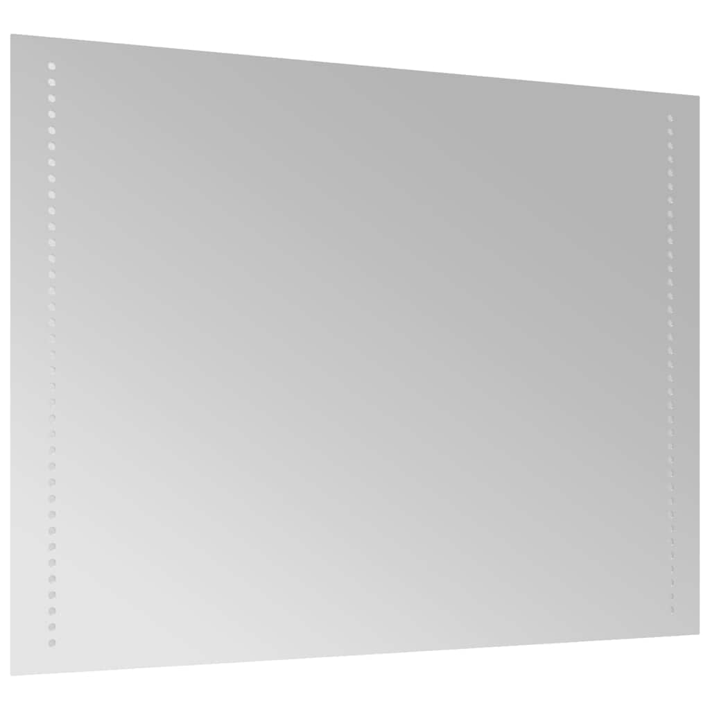 vidaXL Καθρέφτης Μπάνιου με LED 80x60 εκ.