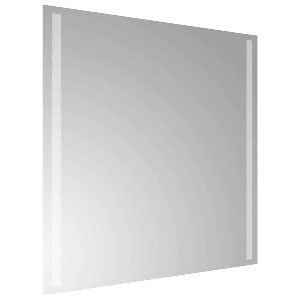 vidaXL Καθρέφτης Μπάνιου με LED 60x60 εκ.