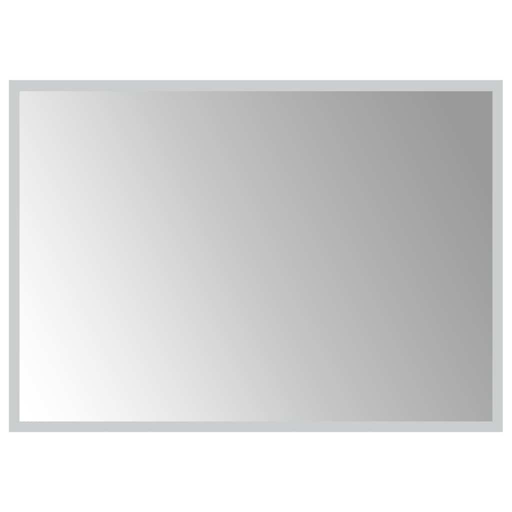 vidaXL Καθρέφτης Μπάνιου με LED 70x50 εκ.