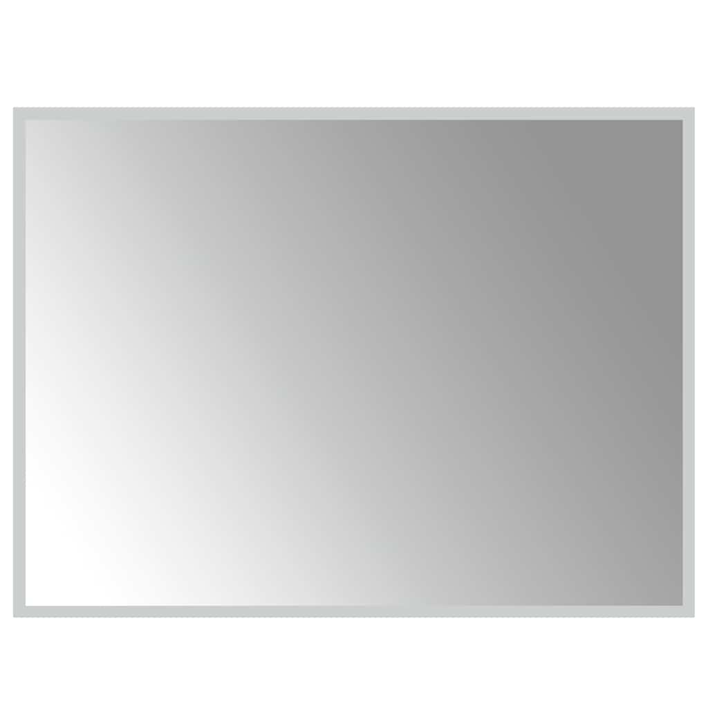 vidaXL Καθρέφτης Μπάνιου με LED 80x60 εκ.