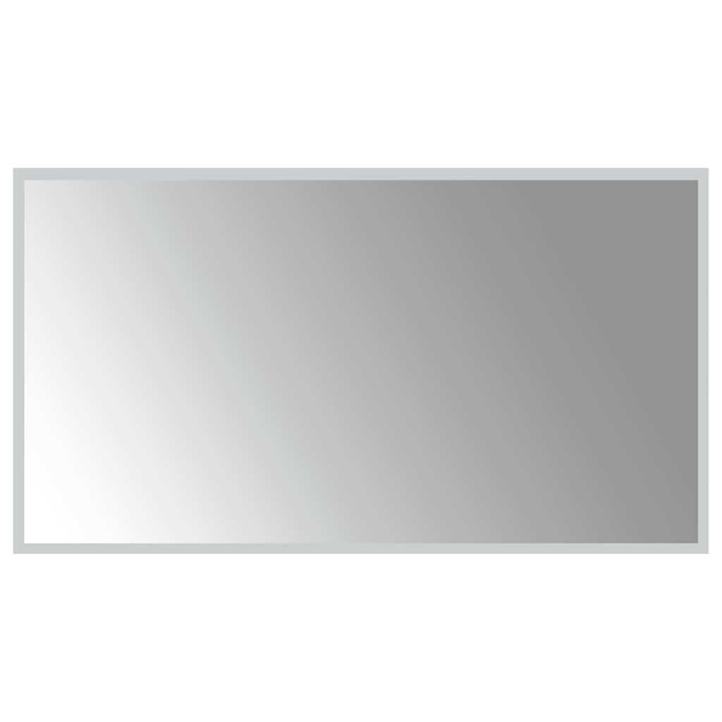 vidaXL Καθρέφτης Μπάνιου με LED 90x50 εκ.
