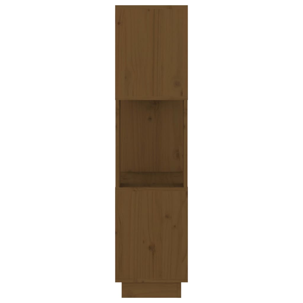 vidaXL Βιβλιοθήκη/Διαχωριστικό Χώρου Μελί 51x25x101 εκ. Μασίφ Πεύκο
