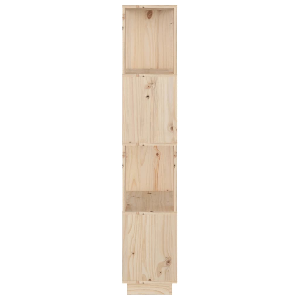 vidaXL Βιβλιοθήκη/Διαχωριστικό Χώρου 51x25x132 εκ. Μασίφ Ξύλο Πεύκου