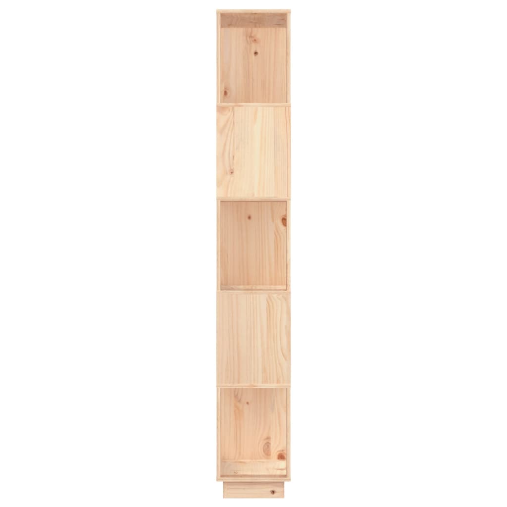 vidaXL Βιβλιοθήκη/Διαχωριστικό Χώρου 80x25x163,5 εκ. Μασίφ Ξύλο Πεύκου