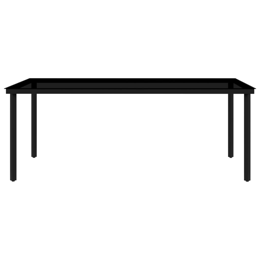 vidaXL Σετ Τραπεζαρίας Κήπου 9 Τεμαχίων Λευκό