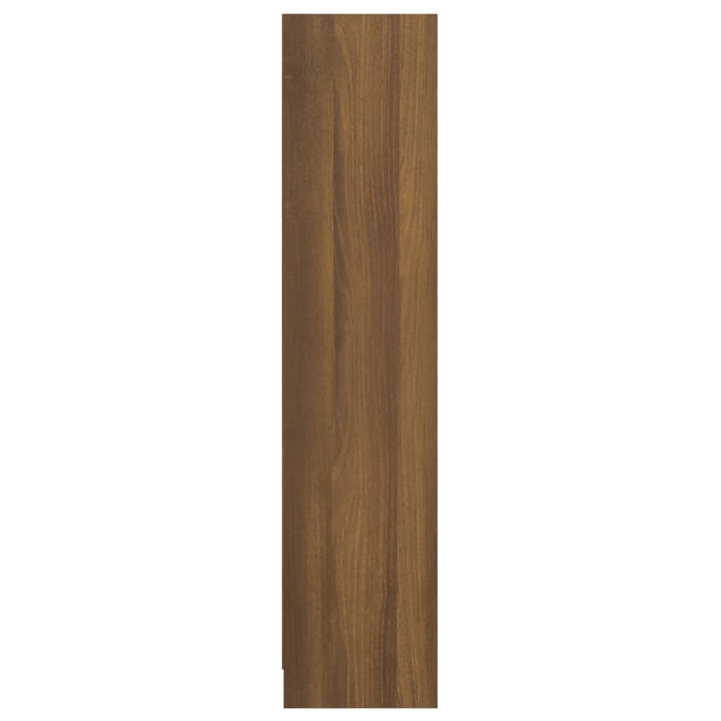 vidaXL Βιβλιοθήκη Καφέ Δρυς 60 x 24 x 109 εκ. από Επεξεργασμένο Ξύλο