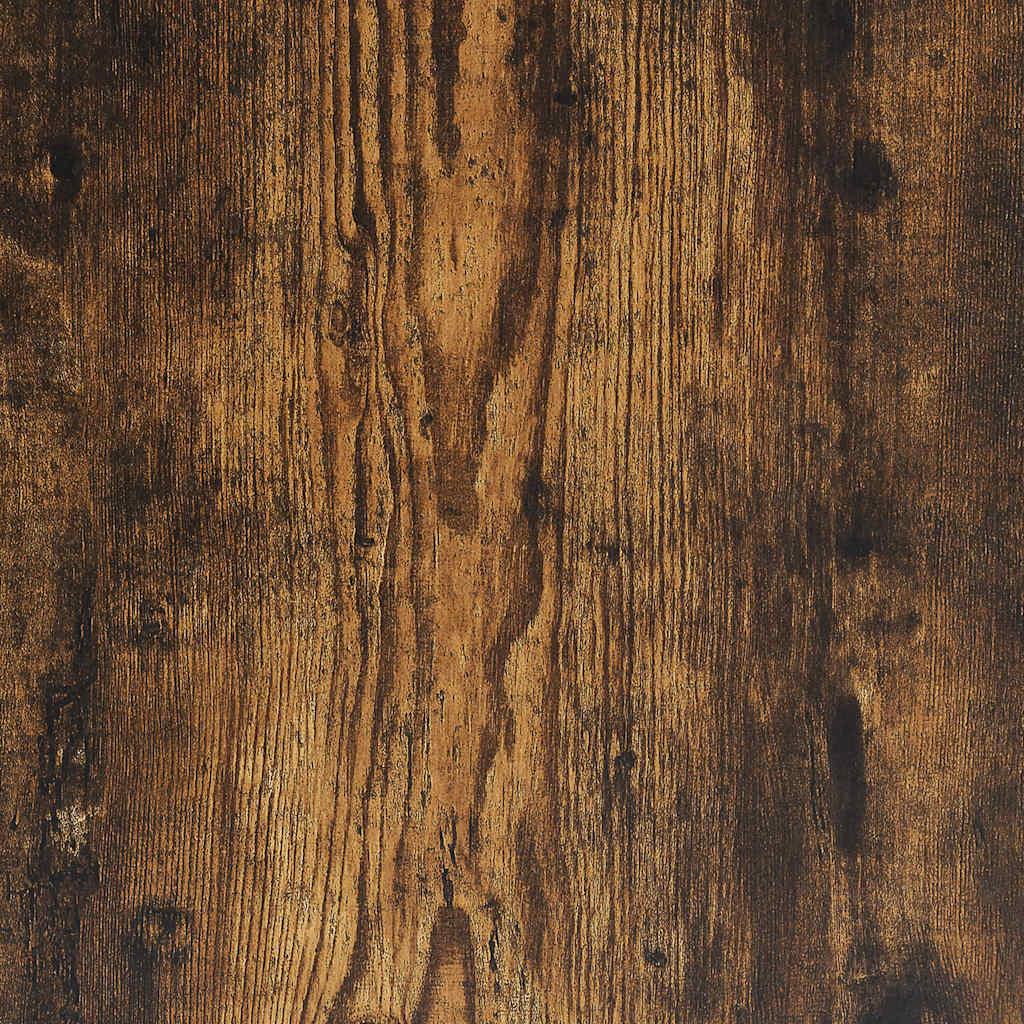 vidaXL Κομοδίνα 2 τεμ. Καπνιστή Δρυς 40x35x62,5 εκ. Επεξεργασμένο Ξύλο