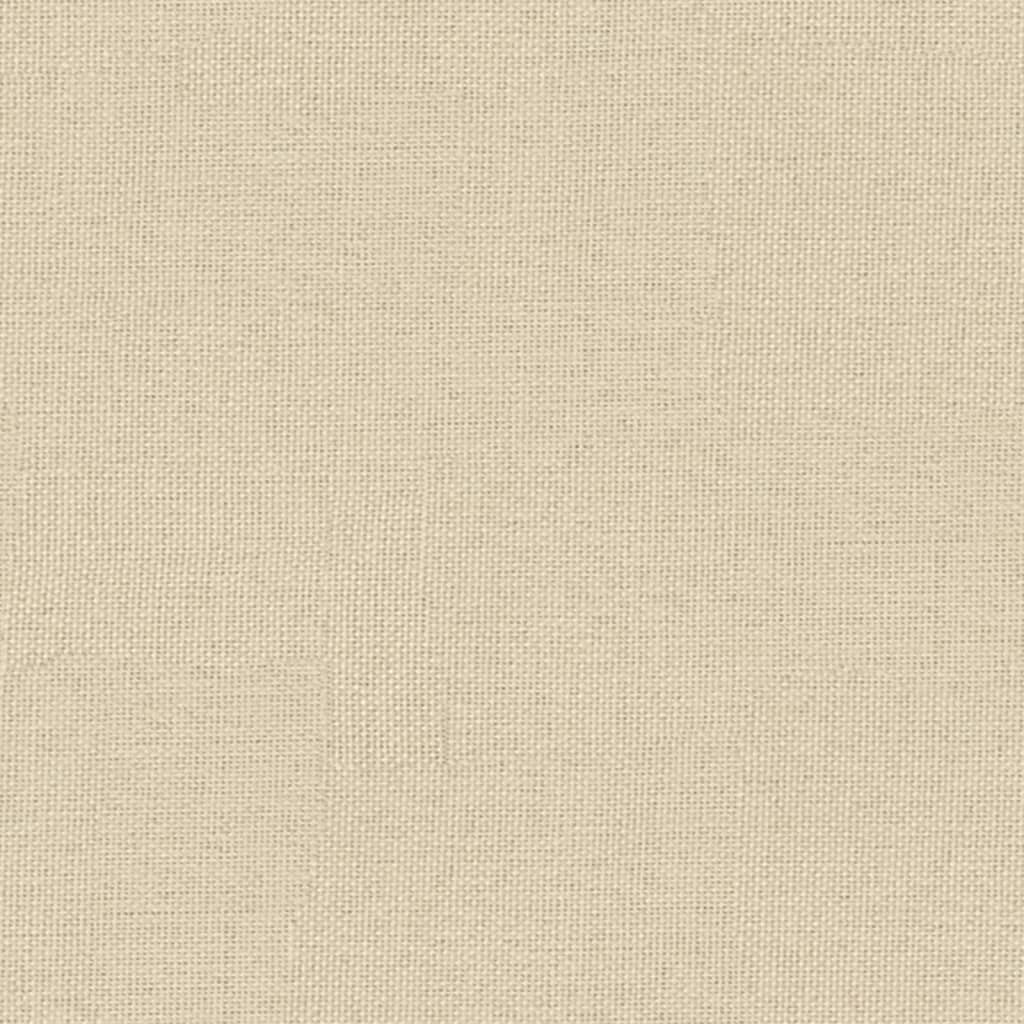 vidaXL Πολυθρόνα Ανακλινόμενη Ηλεκτρική Κρεμ Υφασμάτινη