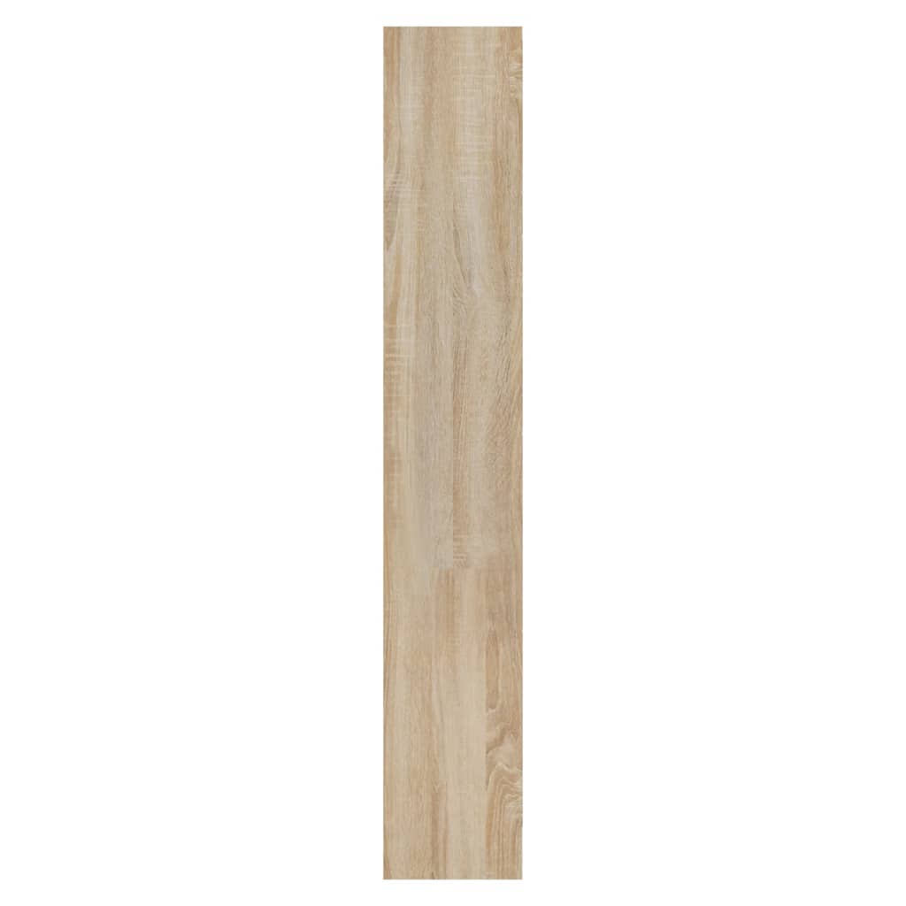 vidaXL Παπουτσοθήκη Sonoma Δρυς 63x24x147 εκ. από Επεξεργασμένο Ξύλο