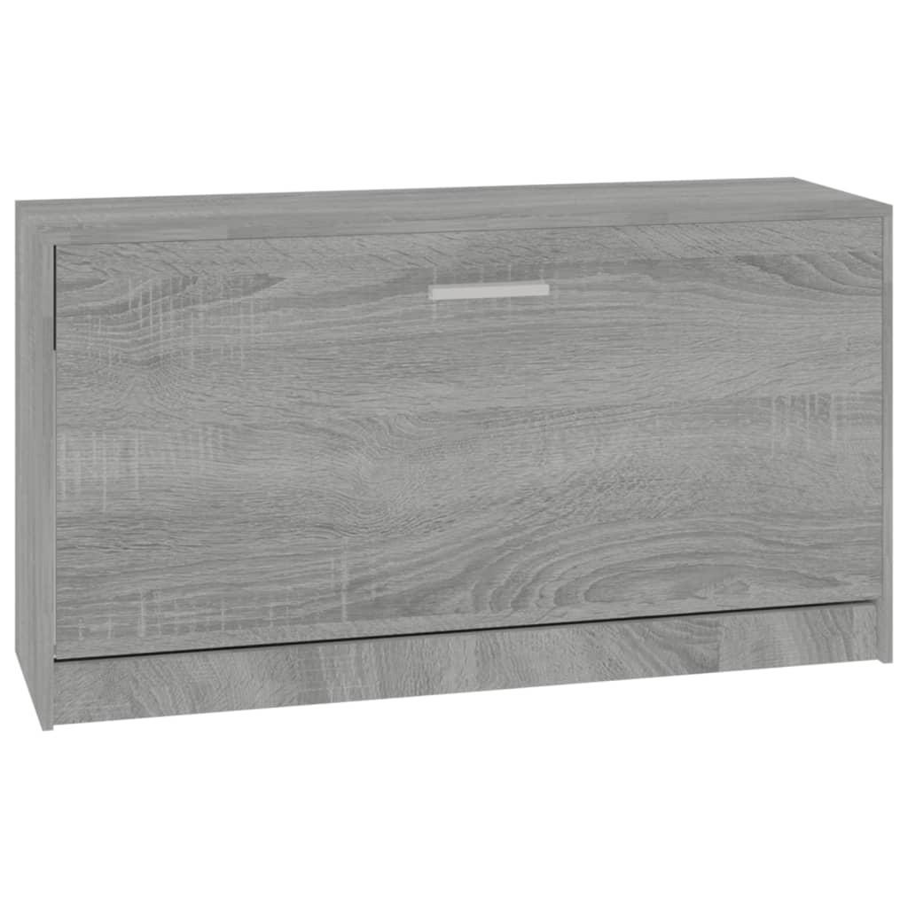 vidaXL Παπουτσοθήκη Γκρι Sonoma 80x24x45 εκ. από Επεξεργασμένο Ξύλο