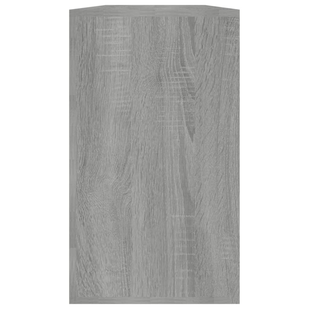 vidaXL Παπουτσοθήκη Γκρι Sonoma 80x24x45 εκ. από Επεξεργασμένο Ξύλο