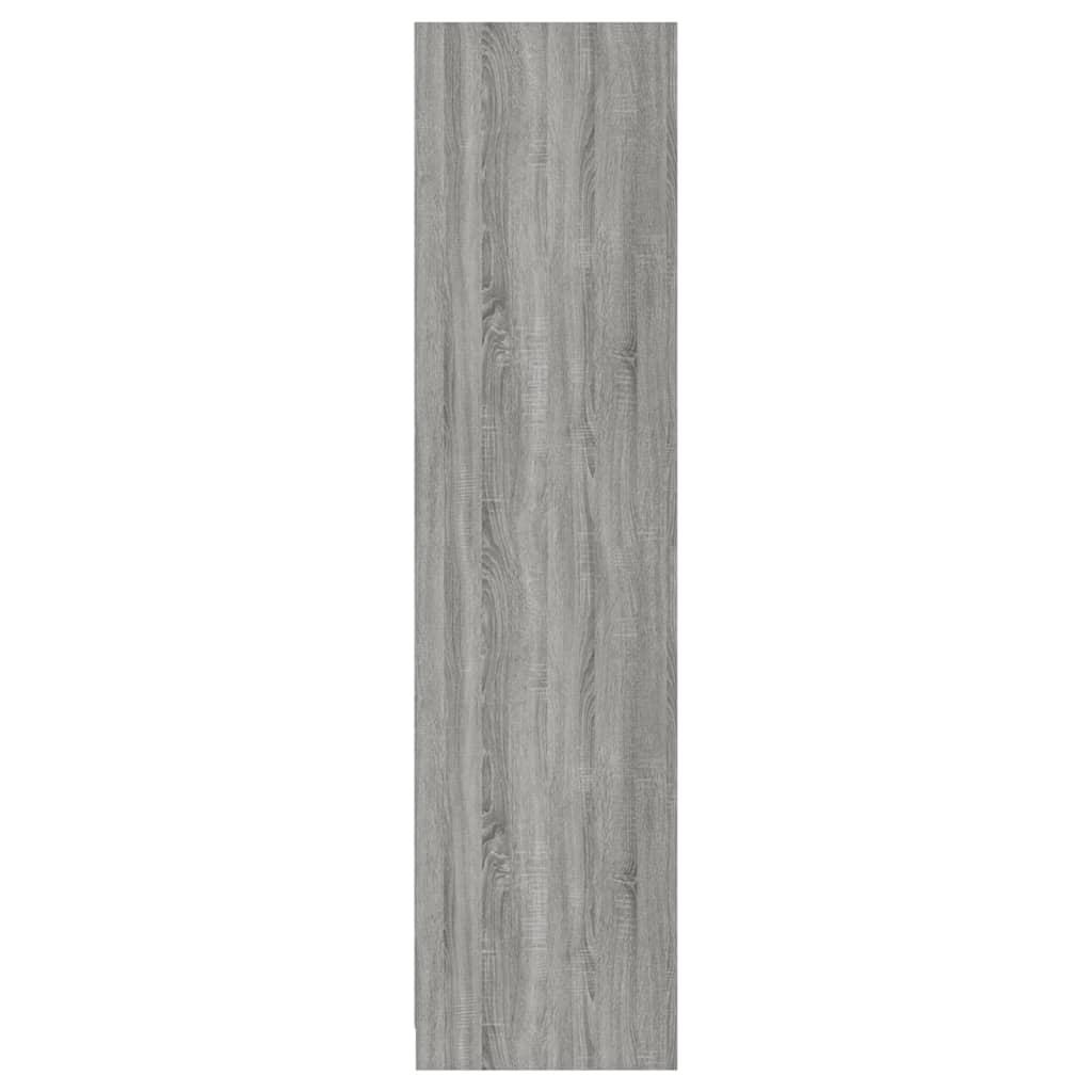 vidaXL Ντουλάπα με Συρτάρια Γκρι Sonoma 50 x 50 x 200 εκ Επεξεργ. Ξύλο