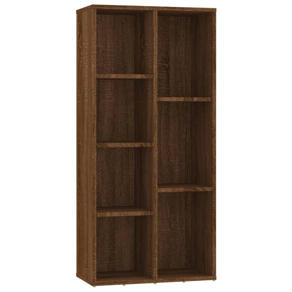vidaXL Βιβλιοθήκη Καφέ Δρυς 50 x 25 x 106 εκ.