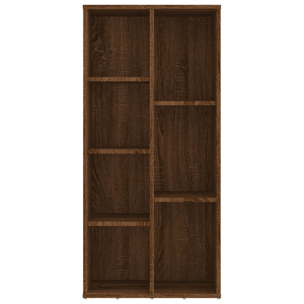 vidaXL Βιβλιοθήκη Καφέ Δρυς 50 x 25 x 106 εκ.