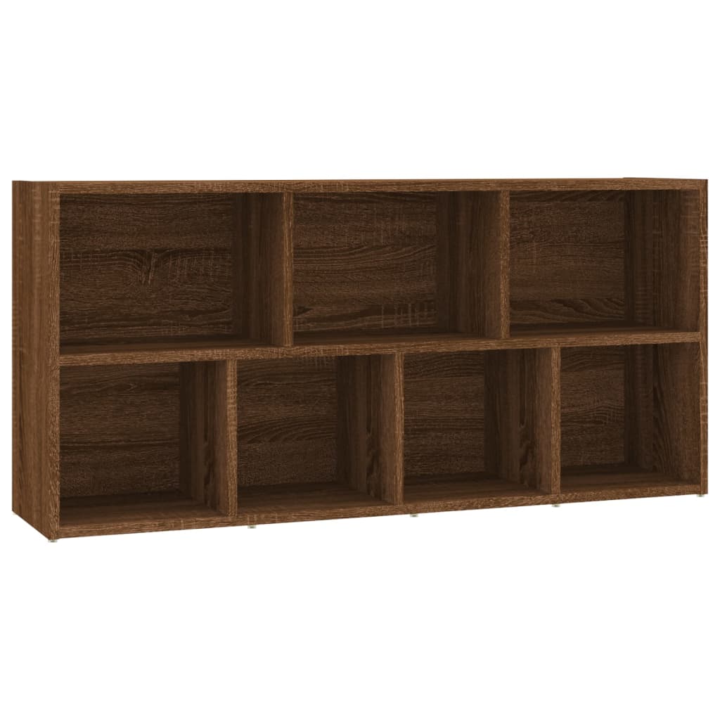 vidaXL Βιβλιοθήκη Καφέ Δρυς 50 x 25 x 106 εκ.