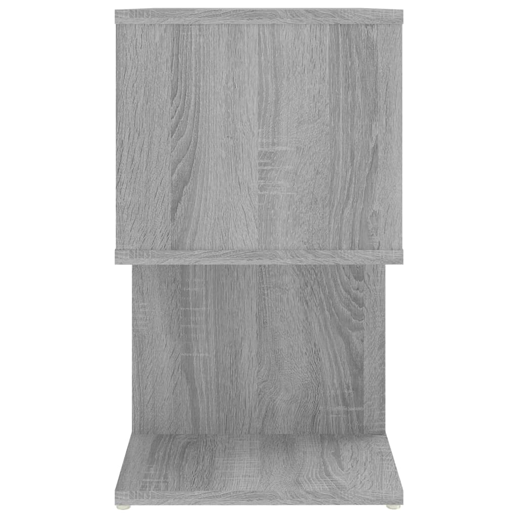 vidaXL Κομοδίνο Γκρι Sonoma 50 x 30 x 51,5 εκ. από Επεξεργασμένο Ξύλο