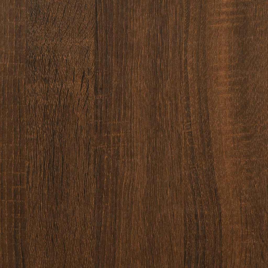 vidaXL Ντουλάπι Πλυντηρίου Καφέ Δρυς 64 x 24 x 190 εκ.