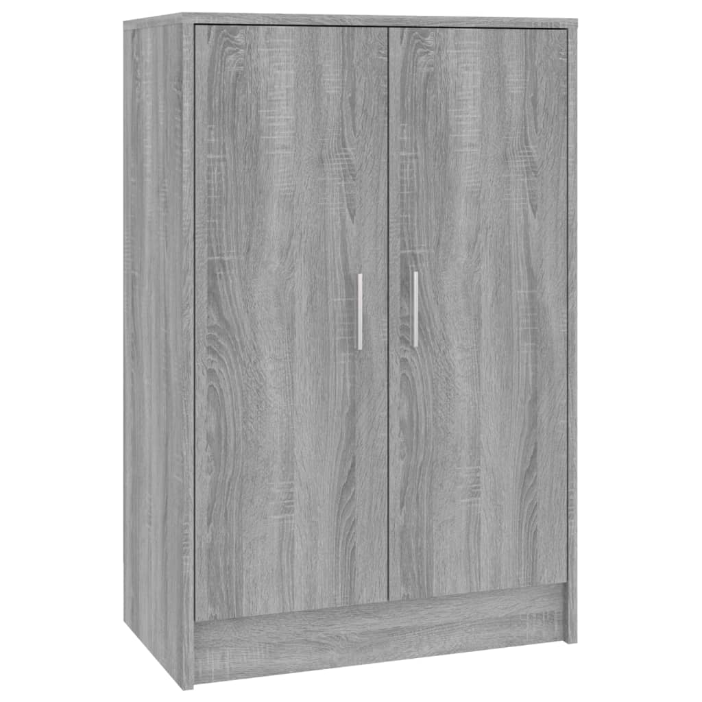vidaXL Παπουτσοθήκη Γκρι Sonoma 60 x 35 x 92 εκ. Επεξεργασμένο Ξύλο