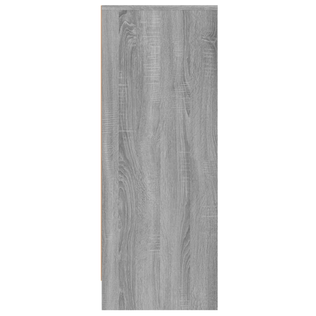 vidaXL Παπουτσοθήκη Γκρι Sonoma 60 x 35 x 92 εκ. Επεξεργασμένο Ξύλο