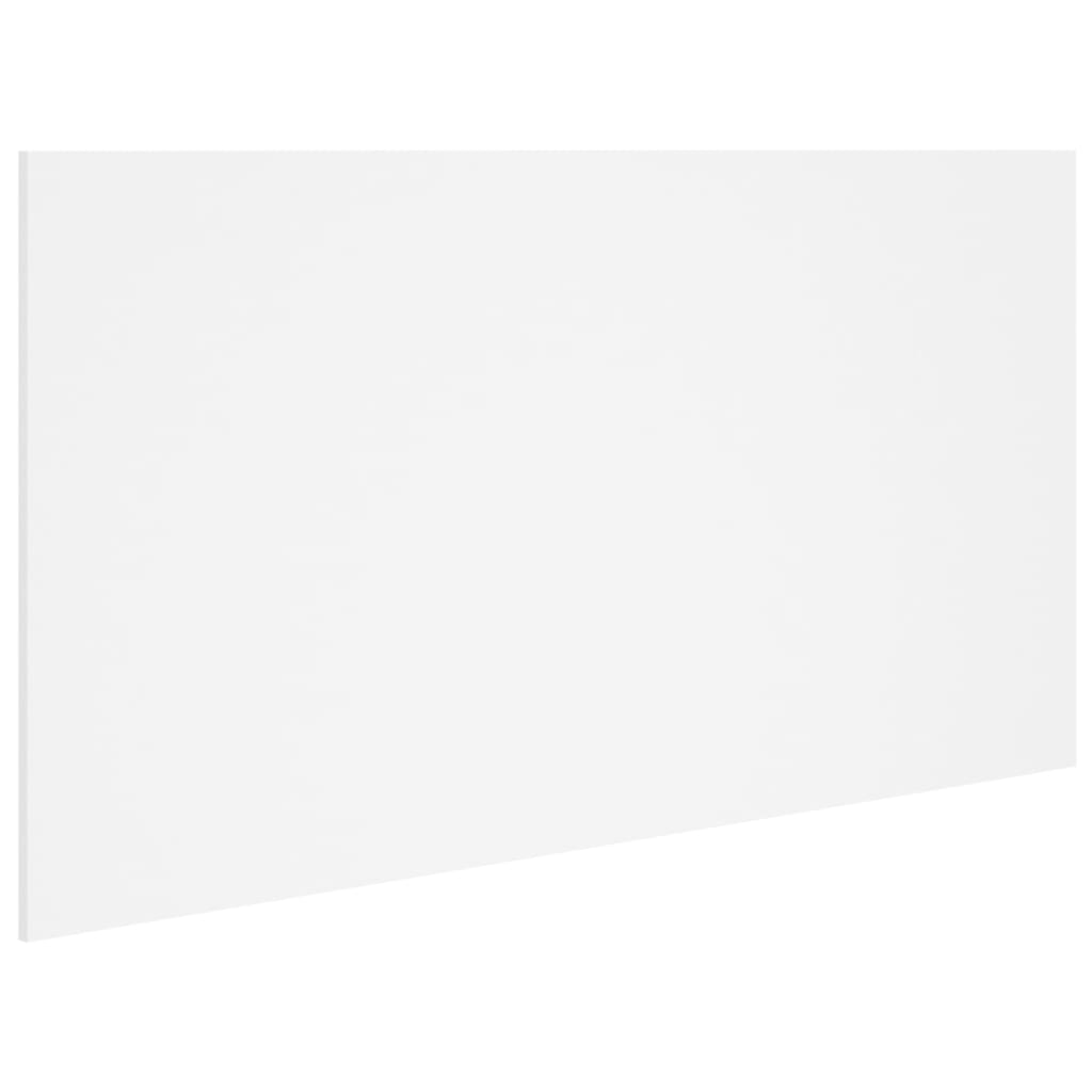 vidaXL Κεφαλάρι Κρεβατιού Λευκό 160x1,5x80 εκ. από Επεξεργασμένο Ξύλο