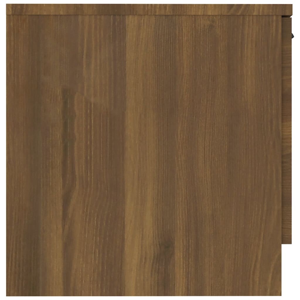 vidaXL Κομοδίνα 2 τεμ. Καφέ Δρυς 40 x 39 x 40 εκ.