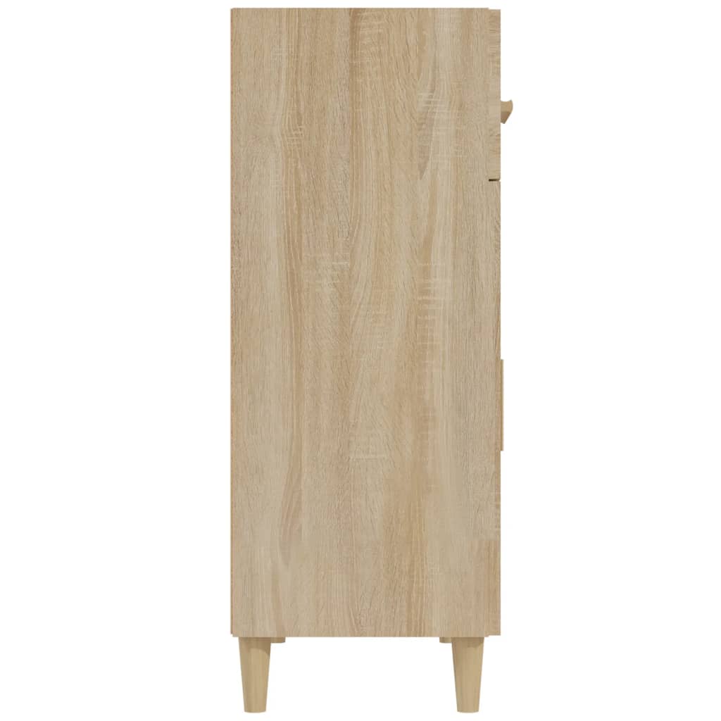 vidaXL Μπουφές Sonoma Δρυς 69,5 x 34 x 89 εκ. από Επεξεργασμένο Ξύλο