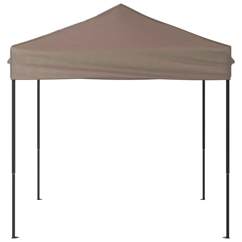 vidaXL Τέντα Εκδηλώσεων Πτυσσόμενη Taupe 2 x 2 μ.
