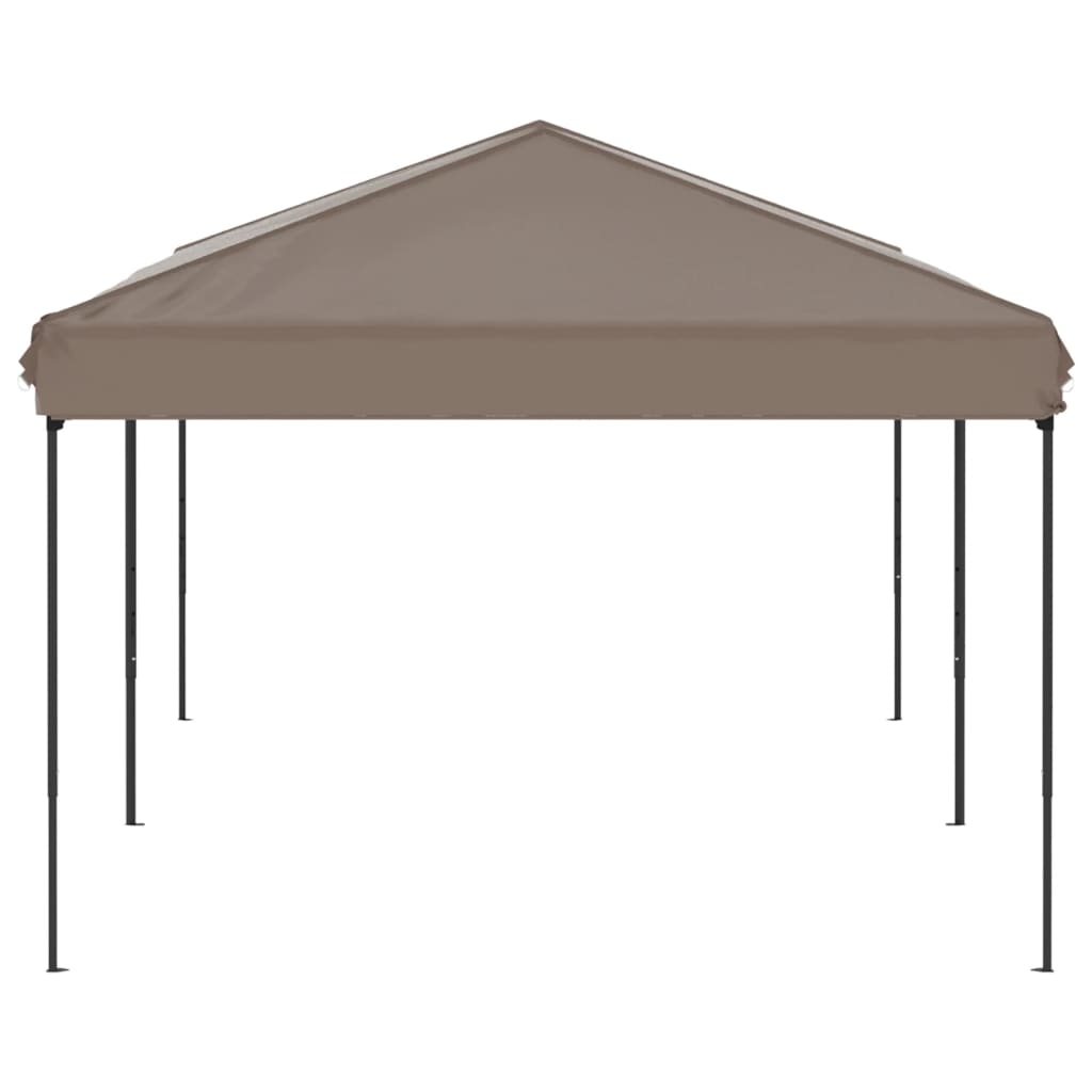 vidaXL Πτυσσόμενη Τέντα Εκδηλώσεων Taupe 3x6 μ.