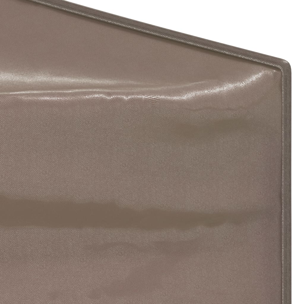 vidaXL Πτυσσόμενη Τέντα Εκδηλώσεων Taupe 3x6 μ.