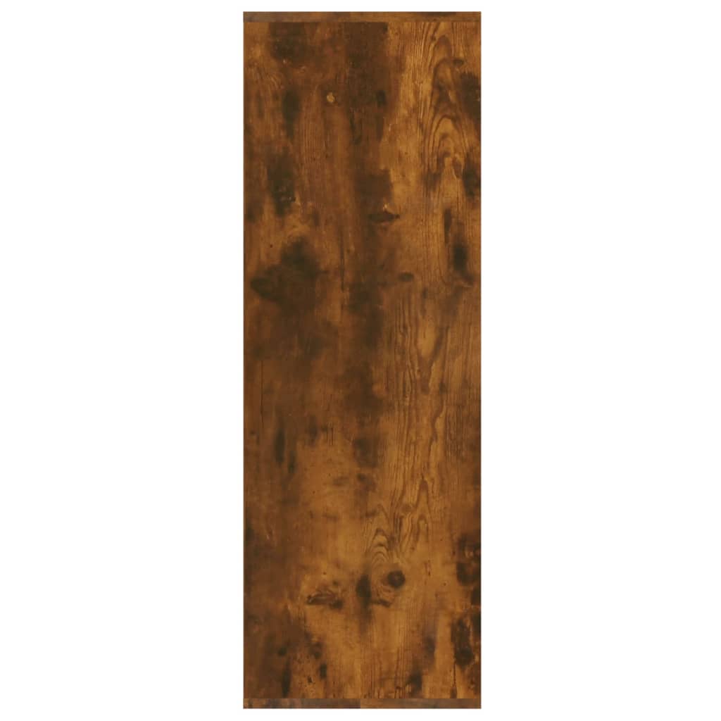vidaXL Παπουτσοθήκη Καπνιστή Δρυς 54x34x100,5 εκ. Επεξεργασμένο Ξύλο