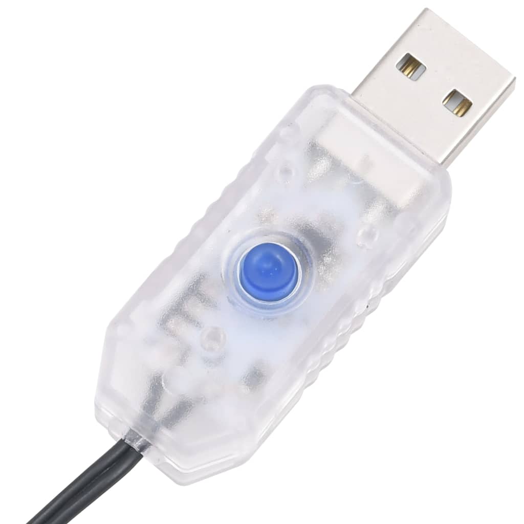 vidaXL Φωτάκια με 150 LED Παστέλ Πολύχρωμα 15 μ. από PVC