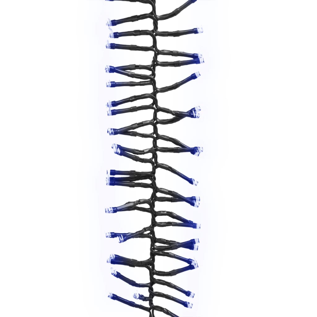 vidaXL Φωτάκια Cluster με 1000 LED Μπλε 11 μ. από PVC