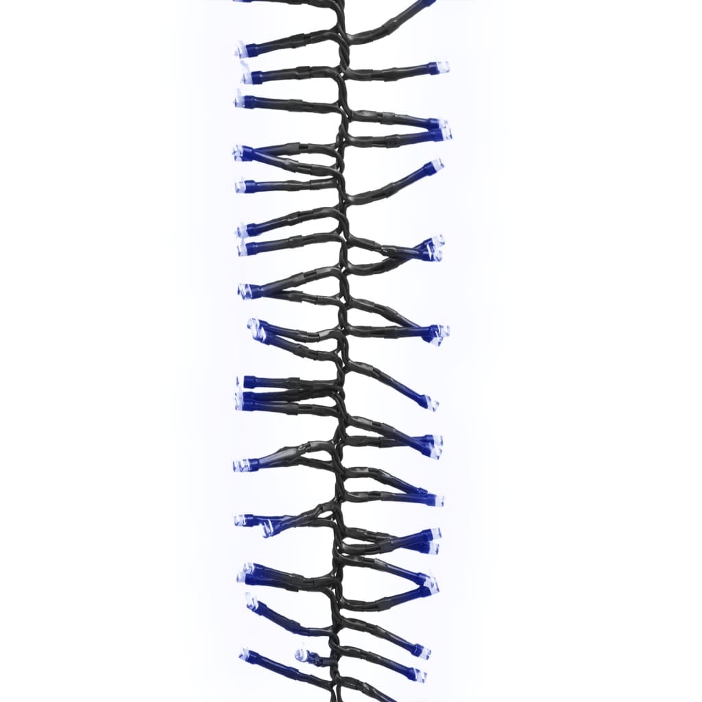 vidaXL Φωτάκια Cluster με 2000 LED Μπλε 17 μ. από PVC