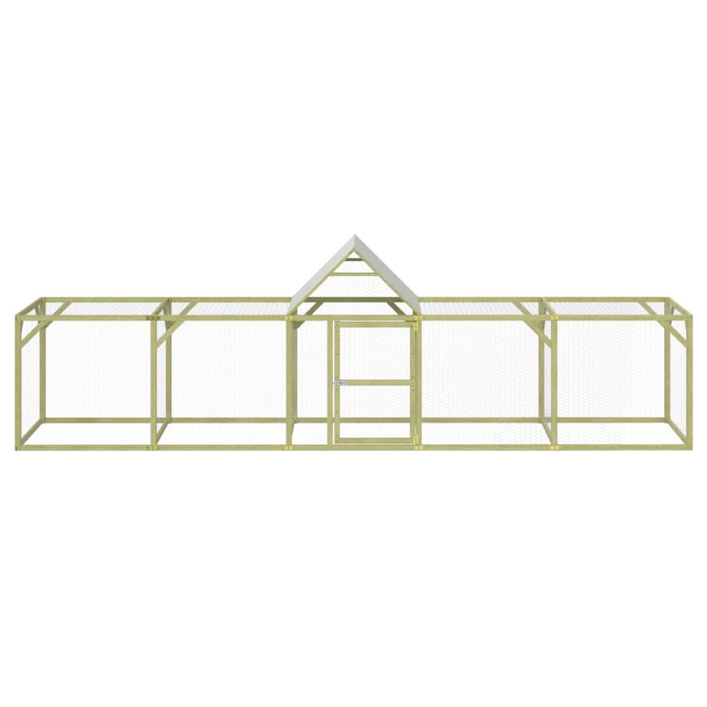 vidaXL Κοτέτσι 500x100x150 εκ. από Μασίφ Εμποτισμένο Ξύλο Πεύκου