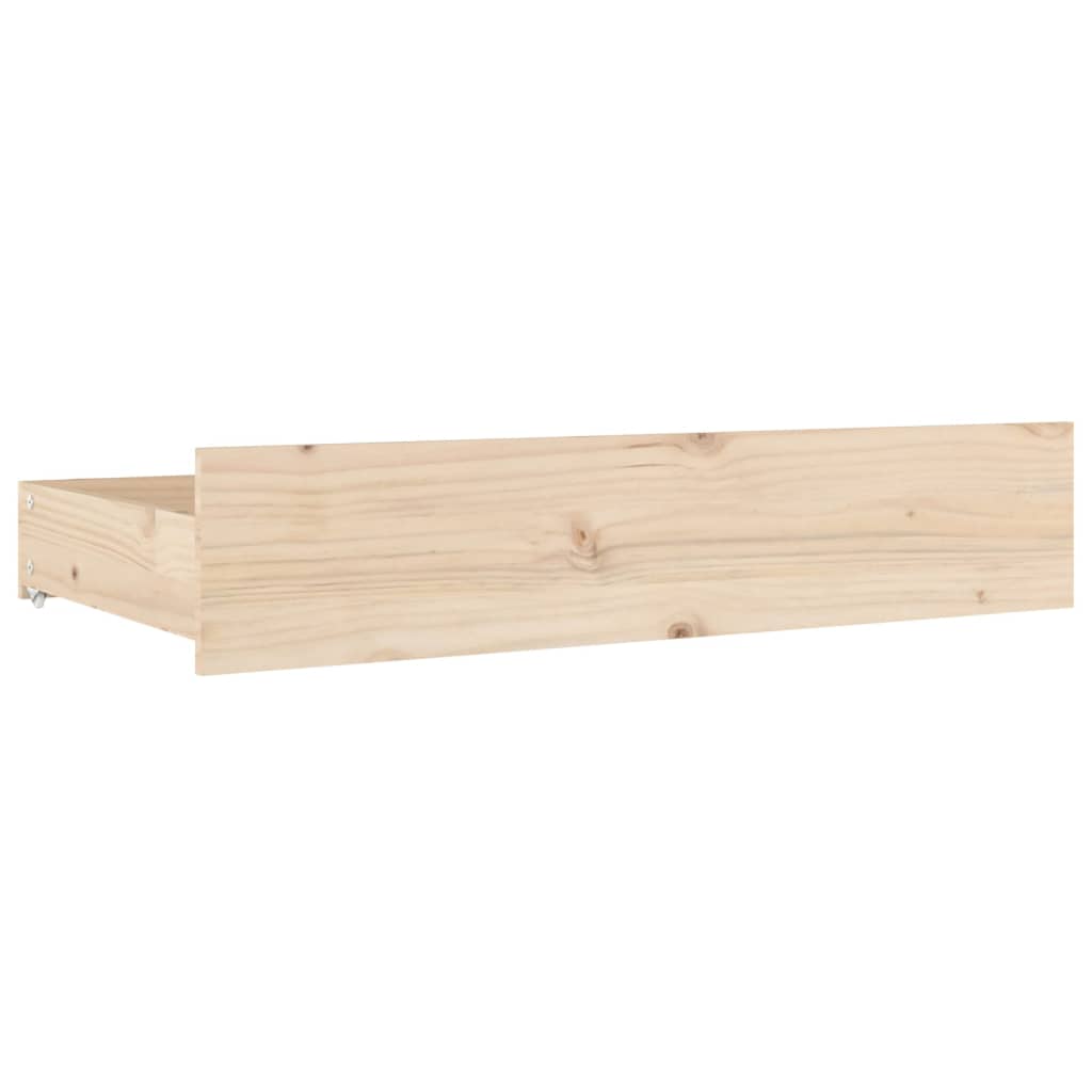 vidaXL Πλαίσιο Κρεβατιού 150 x 200 εκ. Μασίφ Ξύλο King Size