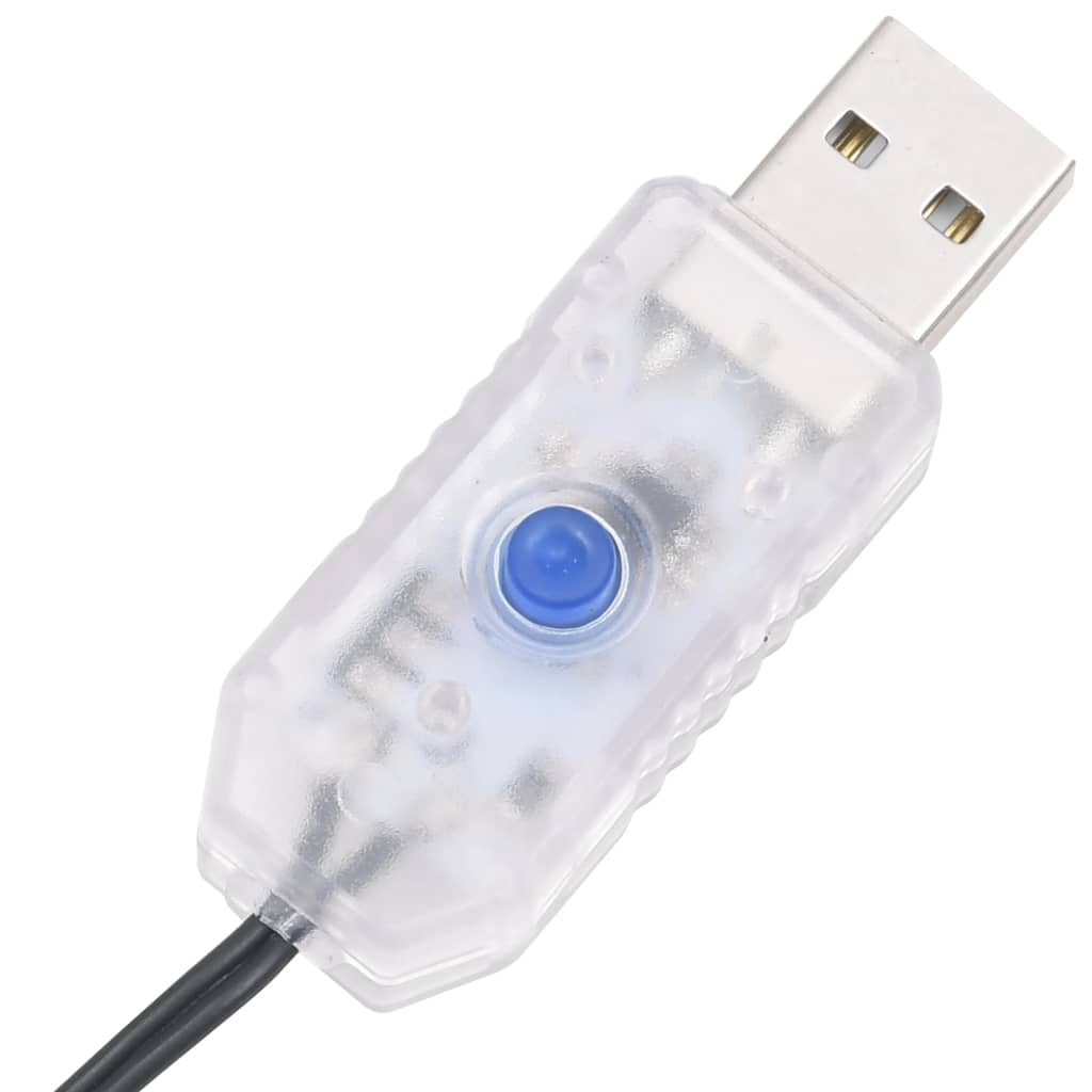 vidaXL Χριστουγεννιάτικο Δέντρο με Ακίδα 310 LED Μπλε 300 εκ.