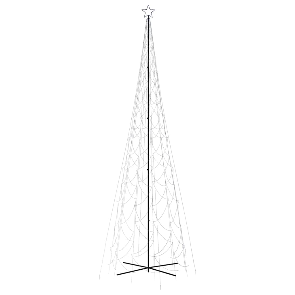 vidaXL Χριστουγεννιάτικο Δέντρο Κώνος 3000 LED Μπλε 230 x 800 εκ.