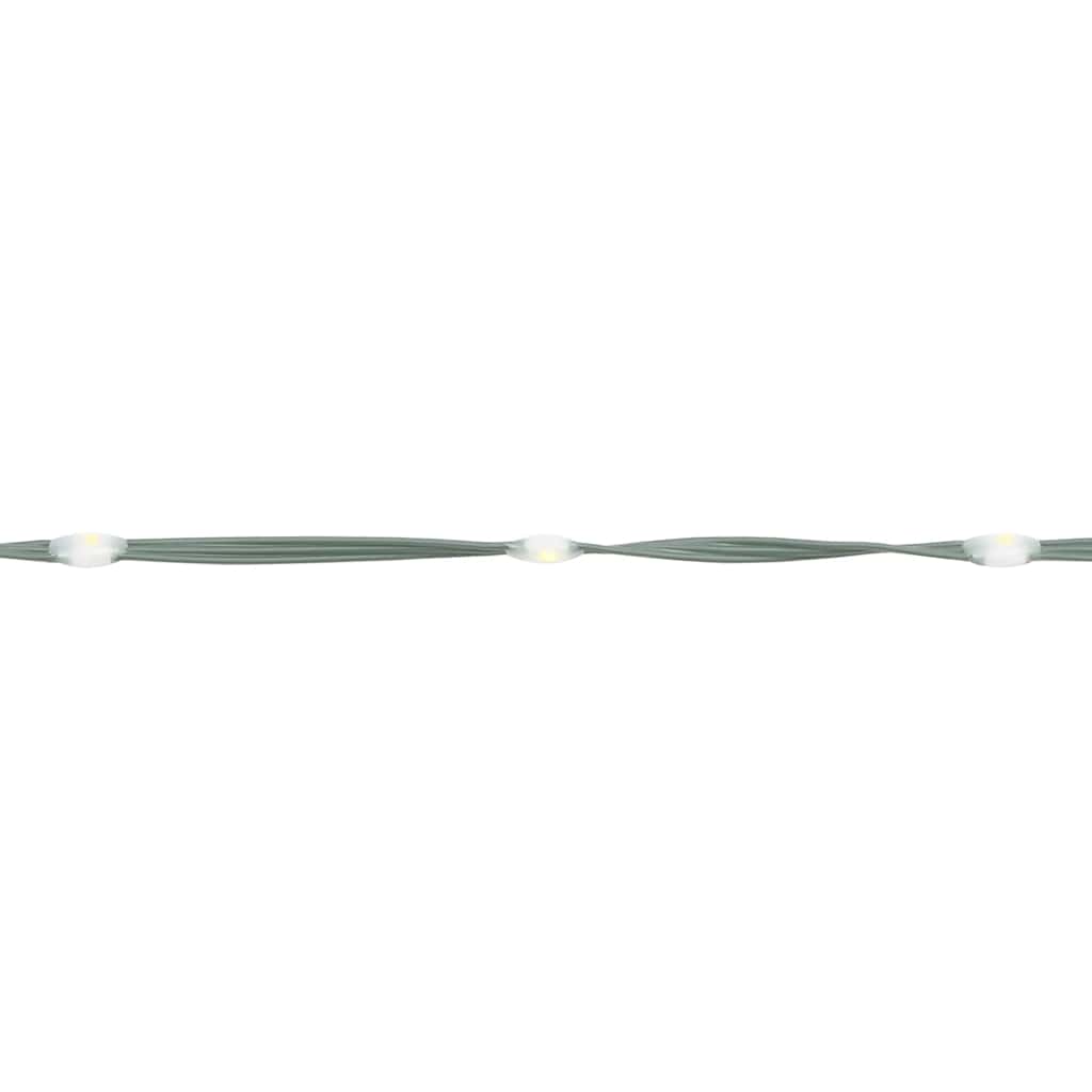 vidaXL Χριστουγεννιάτικο Δέντρο Κώνος 3000 LED Θερμό Λευκό 230x800 εκ.