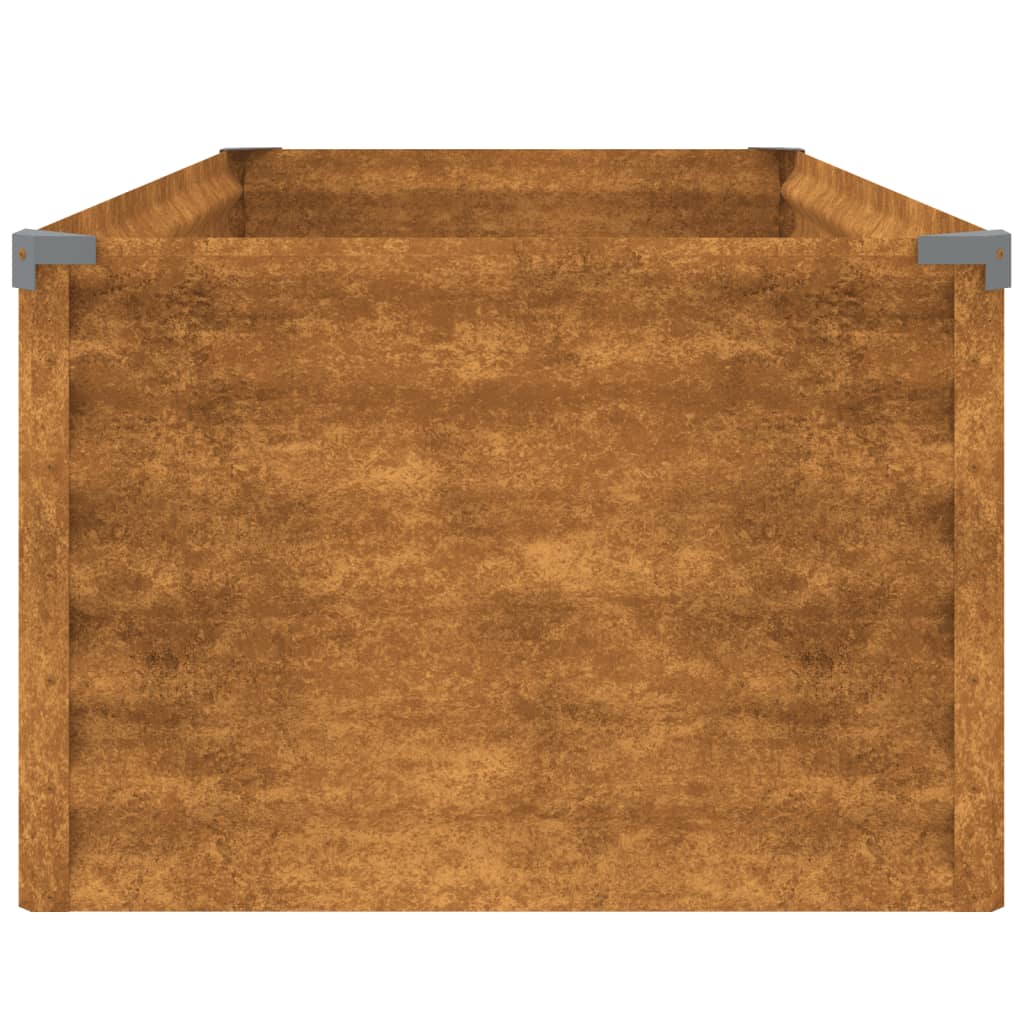 vidaXL Ζαρντινιέρα 100 x 50 x 36 εκ. από Ατσάλι Σκληρυθέν στον Αέρα