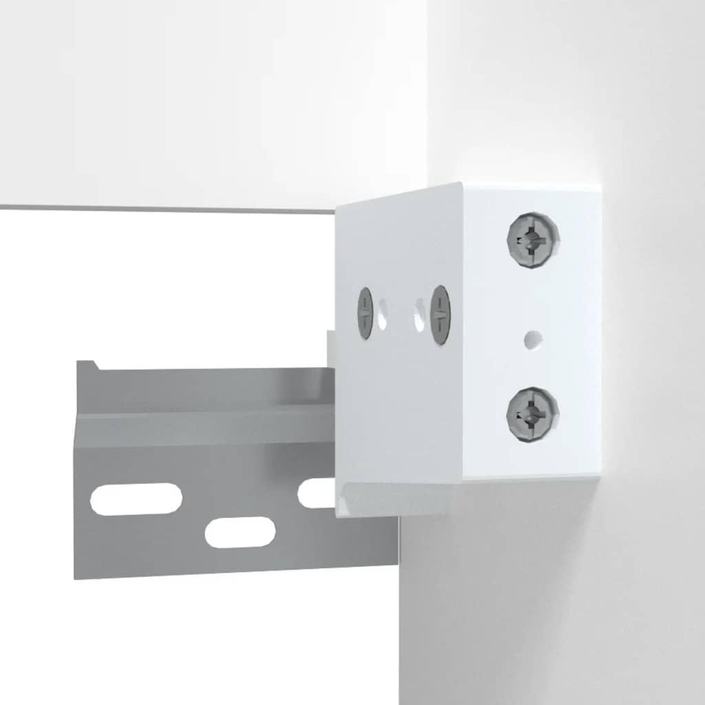 vidaXL Ντουλάπι Μπάνιου με Καθρέφτη Λευκό 41x38,5x48 εκ.